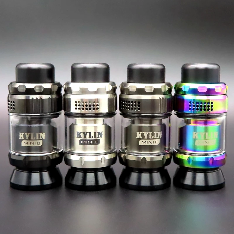 Hongxingjia Kylin Mini V2 RTA танк 3 мл/5 мл емкость 24 мм одинарный фотоособенный атомайзер