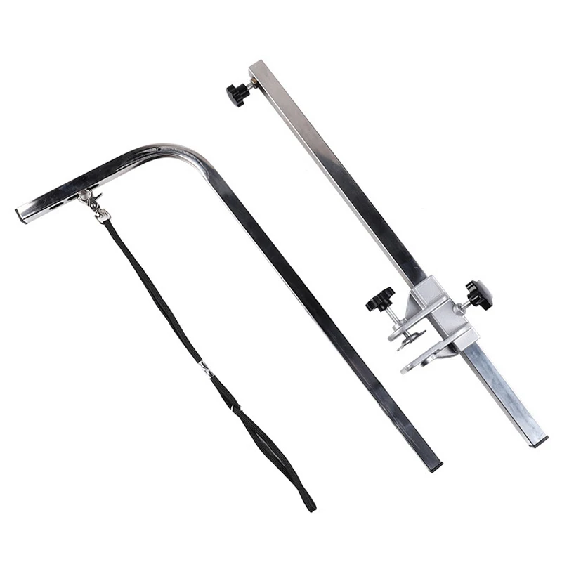 105 см стальной подвесной кронштейн для груминга домашних животных с ремнем