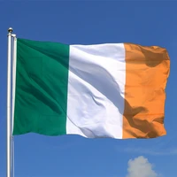 ireland flag 90x150cm hanging green white orange ire ir irish national flags polyester ie eire hibernian national banner