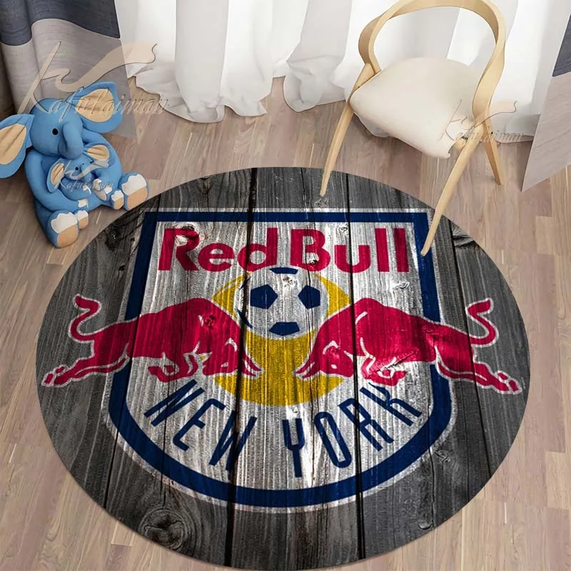 Круглые коврики для стула большие гостиной коврик Red-bull мягкий напольный спальни