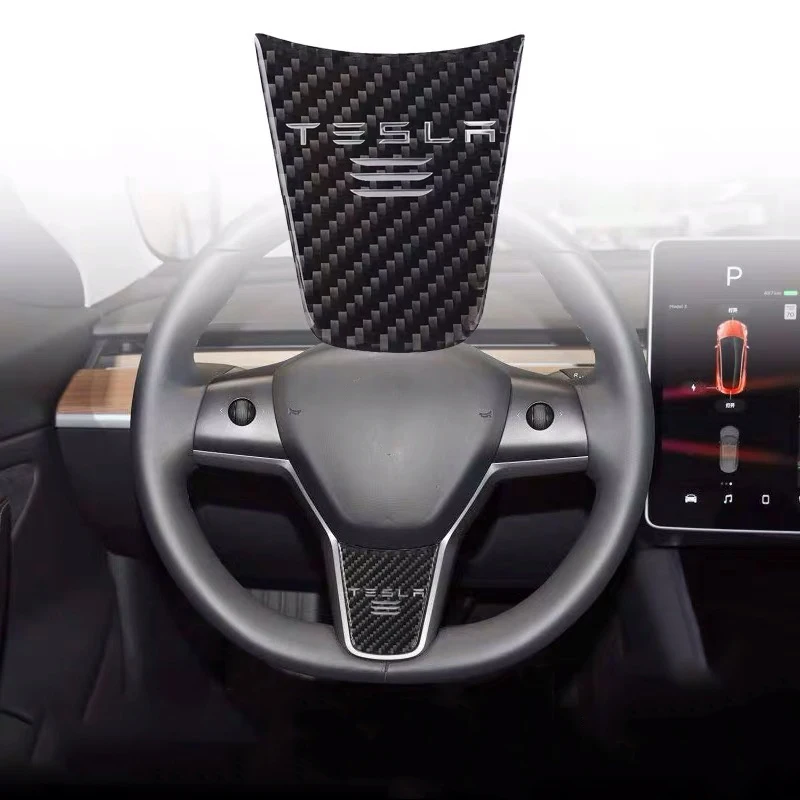 Аксессуары для стайлинга автомобиля Tesla Model 3 S X Автомобильное рулевое колесо из