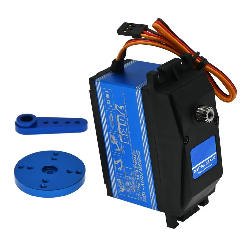Durable And Exquisite Portable SPG3870HV- 180W 70KG Large Torque Digital Servo MK1133 Car Accessories