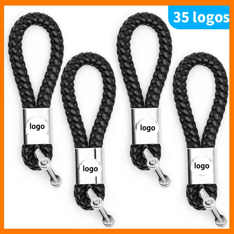 Автомобильные аксессуары Деловой брелок плетеная веревка креативный