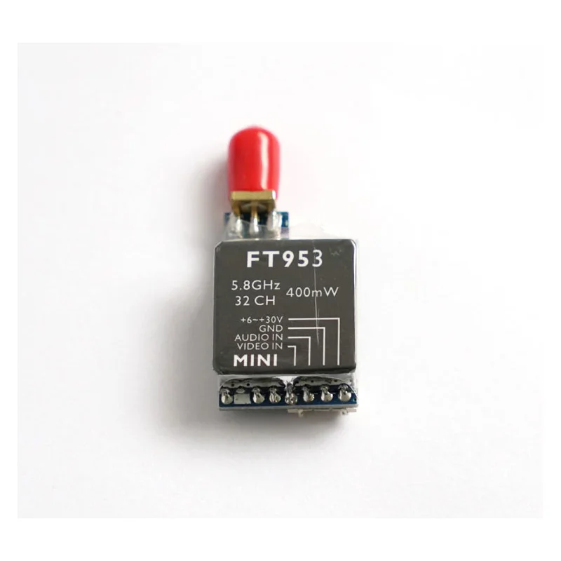FT953 5 8G 400mw 32CH Мини FPV AV передатчик для радиоуправляемой камеры дрона аксессуары|av