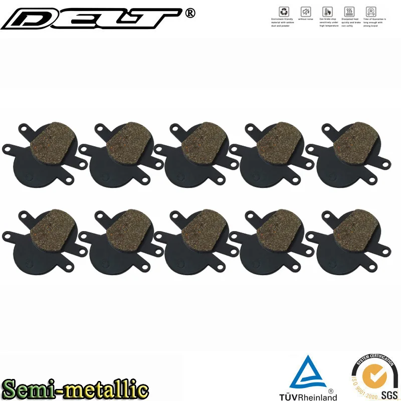 

10 Pair Semi-Metal Mountain E-BIKE Bicycle Bike Disc Brake Pads For Magura Louise CLARA 2001 Parts Accessories