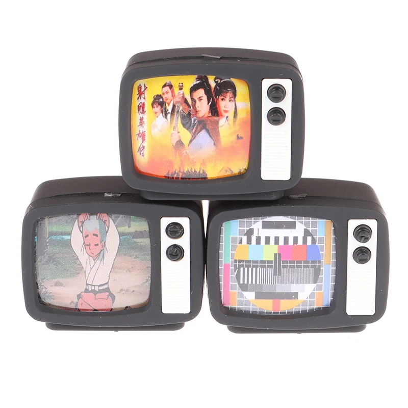 Миниатюрный телевизор с плоским экраном для кукольного домика 1 шт. | Игрушки и