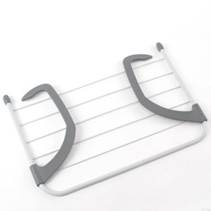 Складная Сушилка для ванной комнаты вешалка полотенец одежда складная стойка
