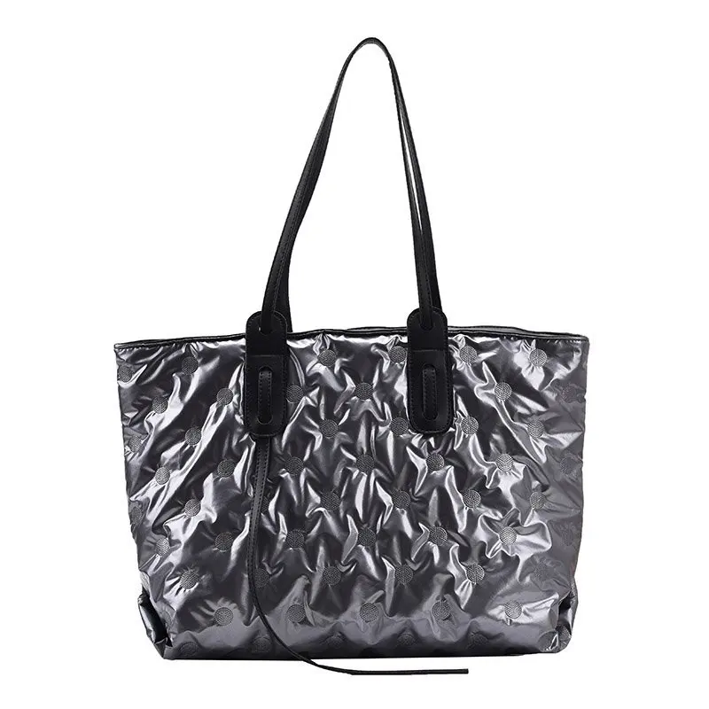 Fashion Women's Cotton bag Ladies Women Shoulder Bag Big Tote Handbags 2021 New Winter Tote Bags Handbag Large capacity Shoulder