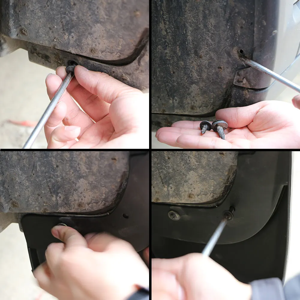 Брызговики автомобильные из АБС пластика с компасом 2017 2019 1 4 т|Грязезащита| |