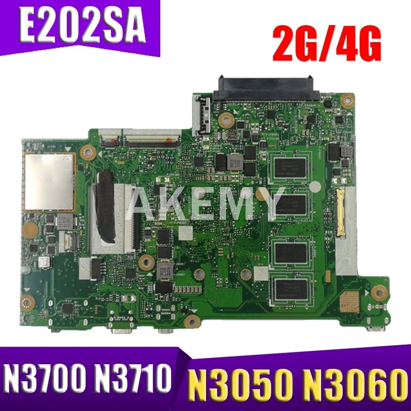 

Akemy E202SA материнская плата для ноутбука ASUS E202S E202SA материнская плата E202SA материнская плата с 2G/4G N3050 N3060 N3700 N3710