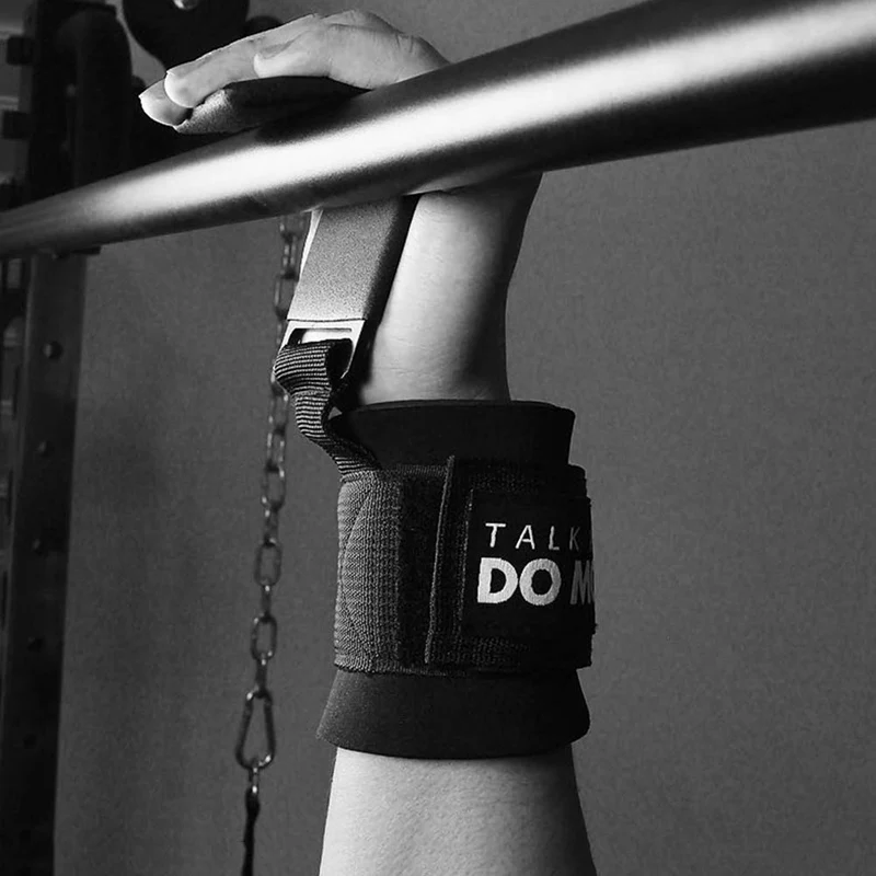

1 Pair Fitness Weight Lifting Hook Training Gym Grips Straps Wrist Support Weights Power dumbbell hook weightlifting New