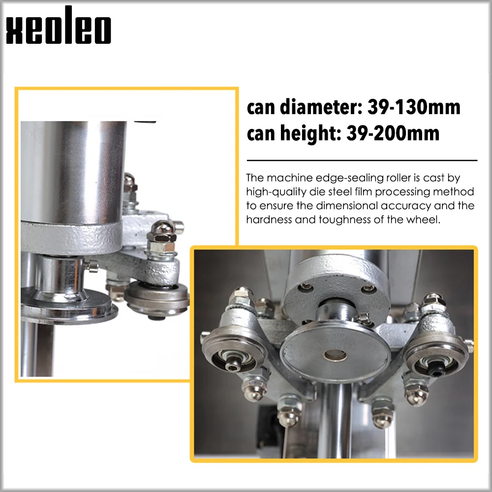 Машина для герметизации банок XEOLEO машина стаканчиков полуавтоматический станок