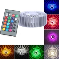 3w rgb colorful with remote control sunflower decor wall led lamp energy saving new colorful rgb sunflower wall lamp