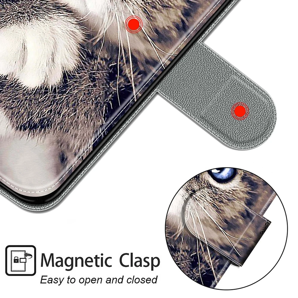 Чехол POCO M3 X3 Pro для Xiaomi NFC симпатичный кошелек с пандой кошкой розой бабочкой