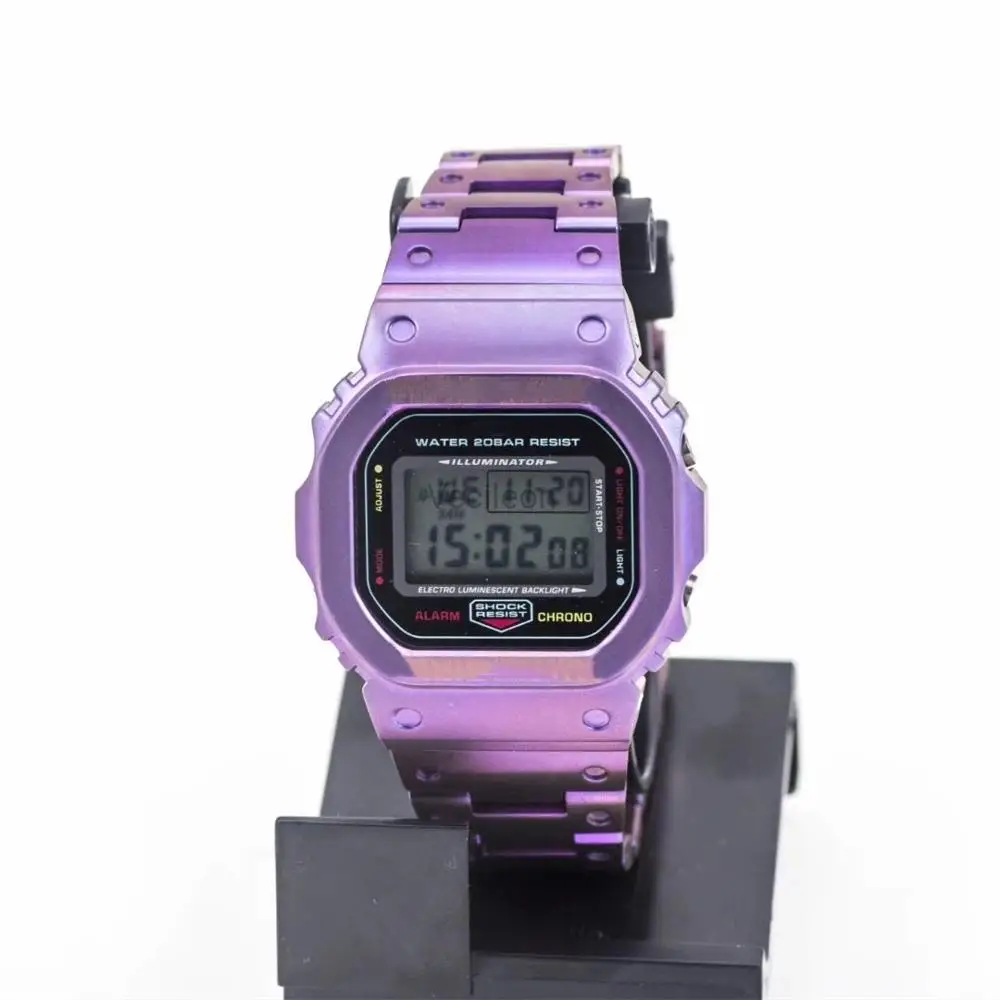 Титановые ремешки и БЕЗЕЛЬ для часов DW5000 набор GW5000 DW5035 безель/Чехол