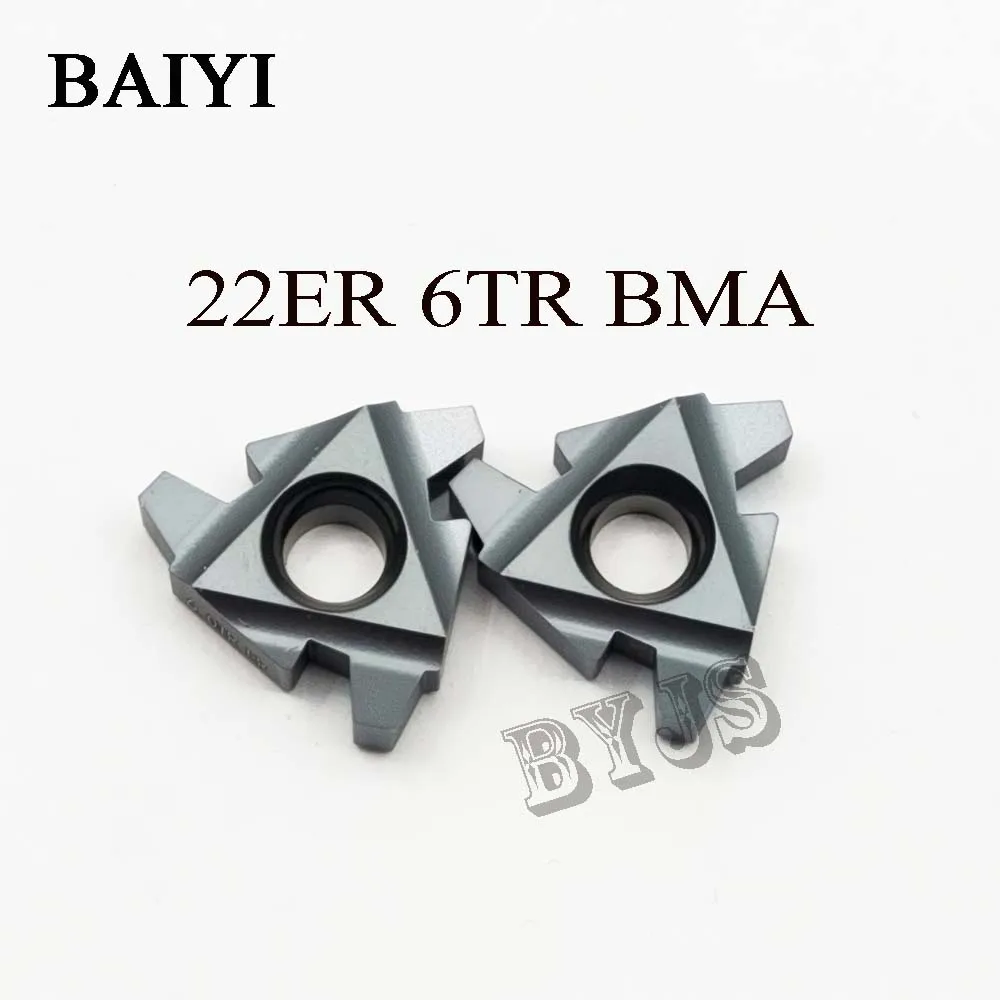 Твердосплавная Резьбовая пластина 22ER 6TR BMA 10 шт. резьбовой инструмент для