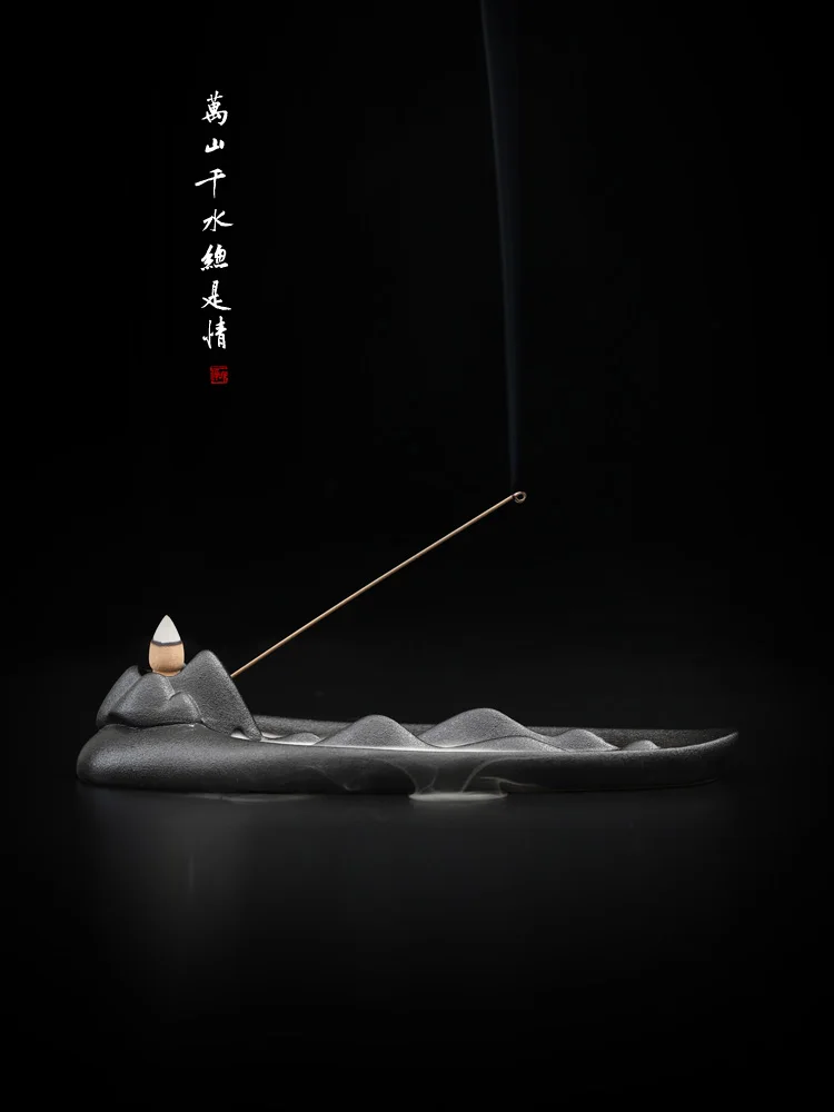 Китайская керамическая горелка для благовоний с обратным потоком Zen диффузор