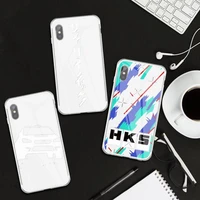 hks japan ae86 cool phone case transparent case for iphone 6 6s 7 8 plus x xs xr xsmax 11 12 pro promax 12mini