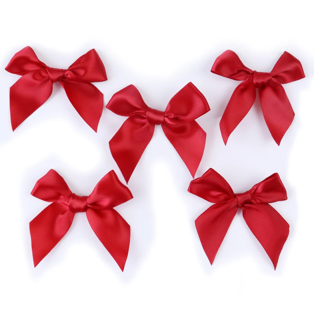 6 цвет ленты Шелковый Романтический галстук-бабочка принцессы заколка для волос