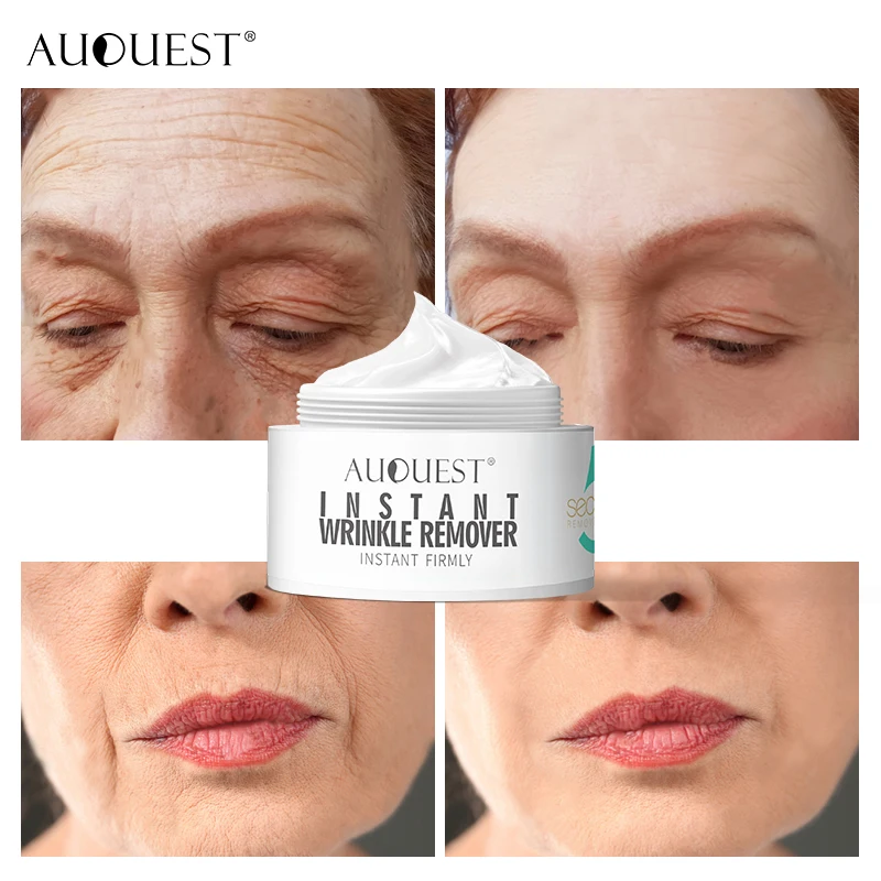 

Hot Selling AuQuest Peptide Wrinkle Cream 5 Seconds Wrinkle Remove Skin Firming Ageless Tighten Moisturizer Face Cream Skin Care