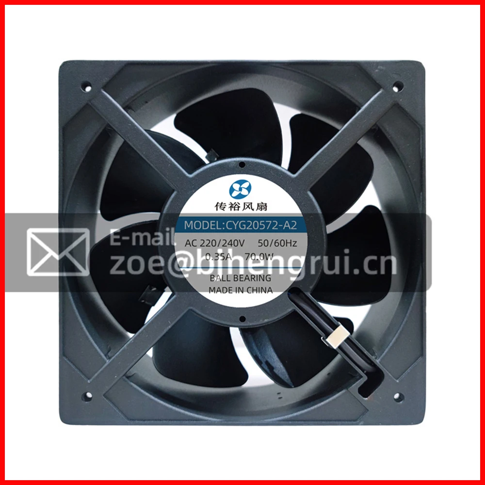 

Φ 220/240V 0.35A 70W 50/60HZ 20572 205*205*72mm подшипник