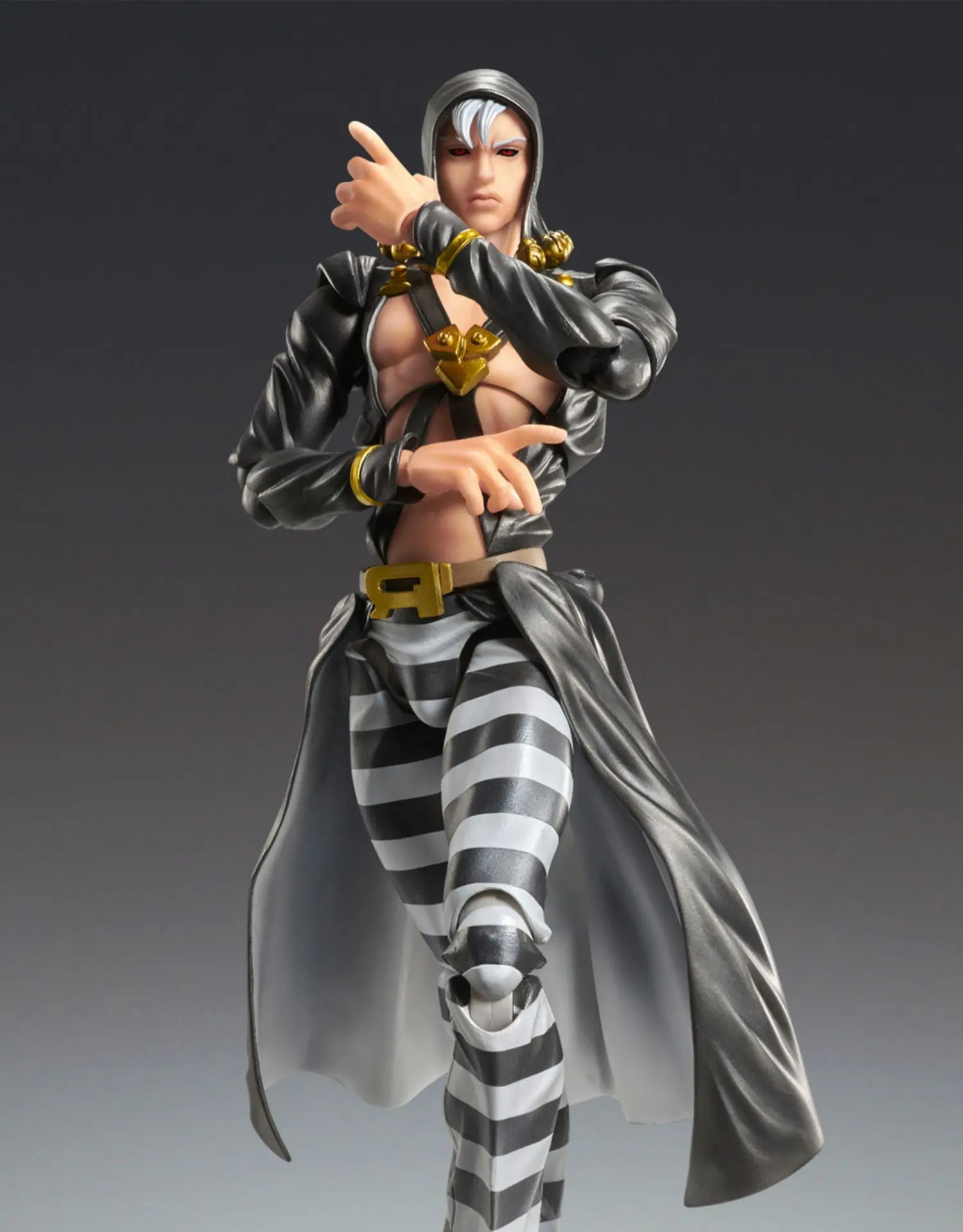 

Original Japanes Anime JoJo's Bizarre Adventure Risotto Nero black edition figma PVC Action Figure Anime Figure Model Doll Gift