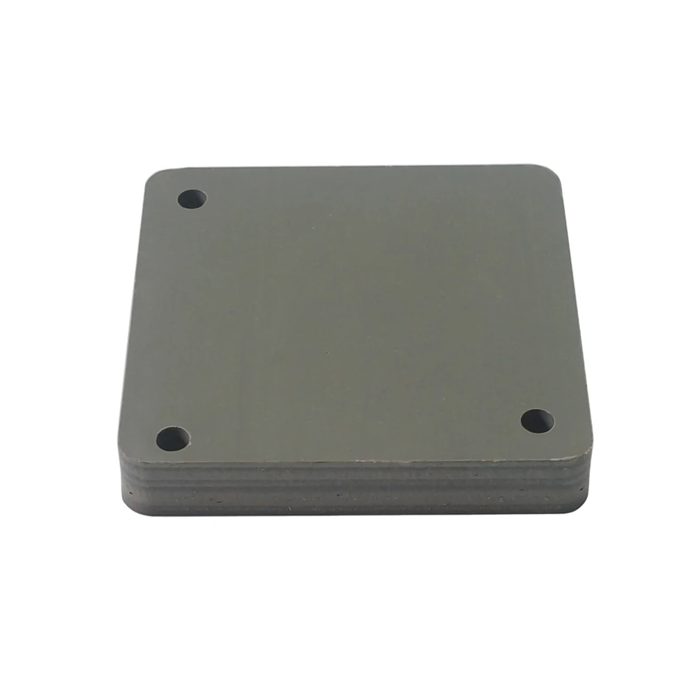 ПВХ плата 88x85 мм мини ЧПУ гравировальный обучающий тестовый лист пластина для DIY