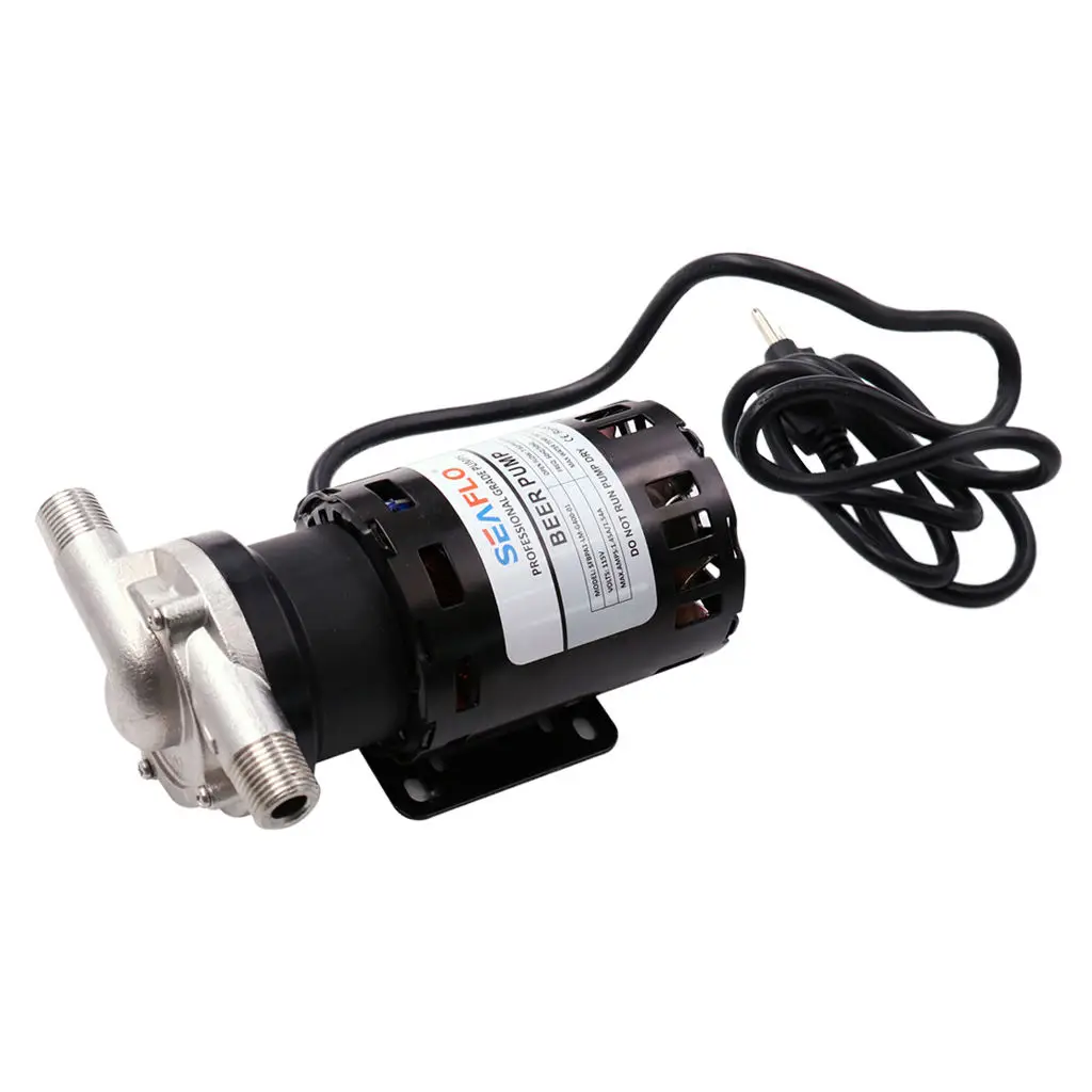 Liquid Pump with Power Plug for Home Brewing&ampHigh Temperature Systems -115 V | Автомобили и мотоциклы
