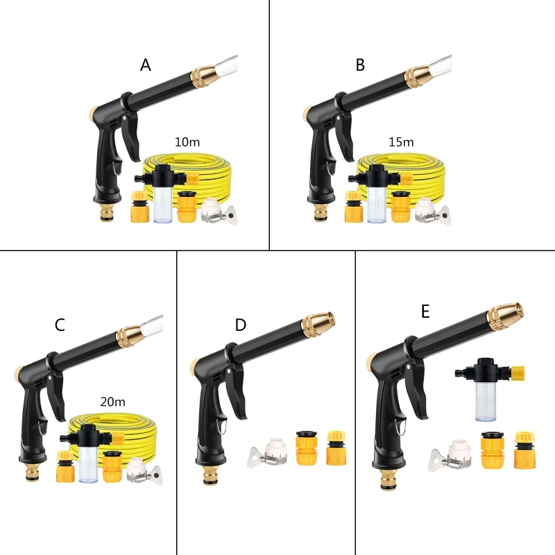 

High Pressure Washer Portable Car Washing Tools Home Yard Balcony Dust Remover Adjustable Nozzle Pressure Washer