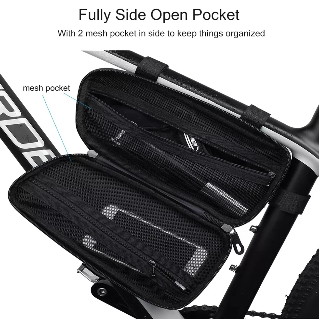 

INBIKE LXB111 Bicycle Triangle Bag Storage Frame Bag Bicycle Top Tube Bag Waterproof Bike Pouch Storage Bag for Cycling