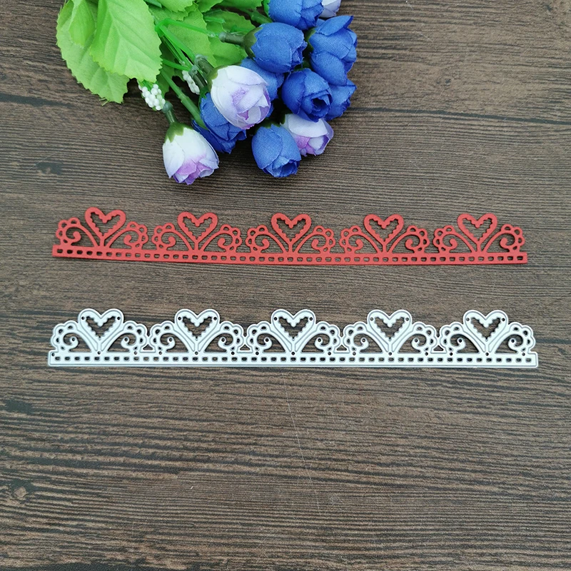 Металлическая Рамка Love lace металлические штампы для скрапбукинга режущие