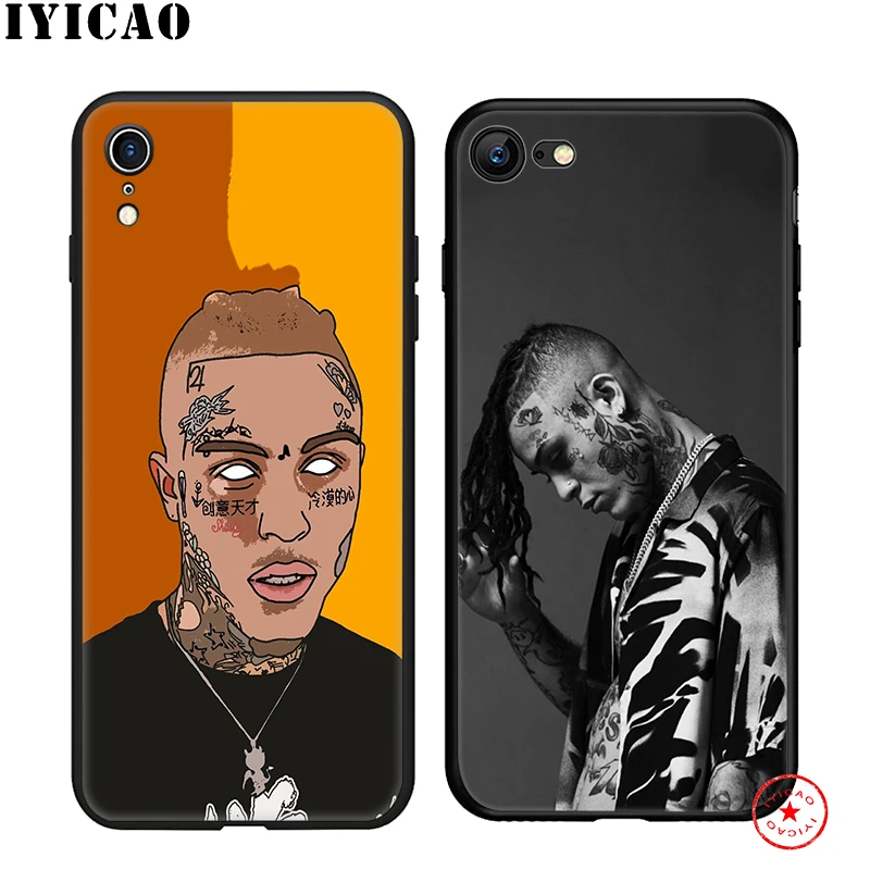 IYICAO Lil Skies Rapper мягкий чехол для iphone 11 Pro Xr Xs Max 6 6s 7 8 Plus 5 5S Se силиконовый TPU |