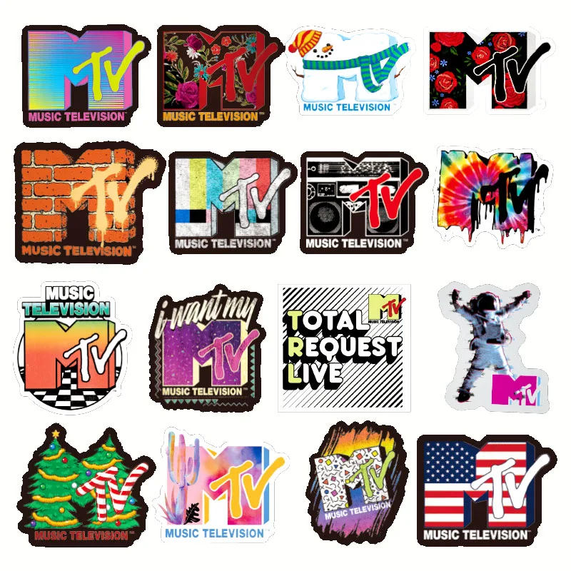 50 шт MTV стикер s для ноутбука багаж холодильник ноутбук скейтборд Смешные