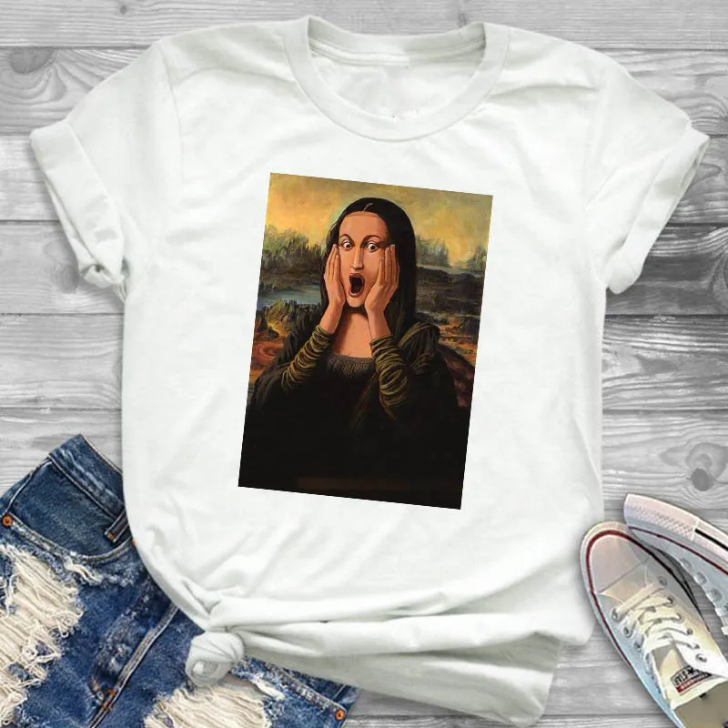 

Women Lady T Shirt Funny Sexy Painting Printed Tshirt Ladies Short Sleeve Tee Shirt Women Female Tops Clothes Graphic T-shirt