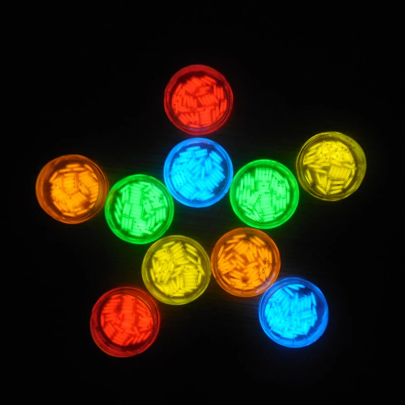 Новая тритиевая газовая трубка самосветящаяся аварийная лампа 1 5x6mm светится в