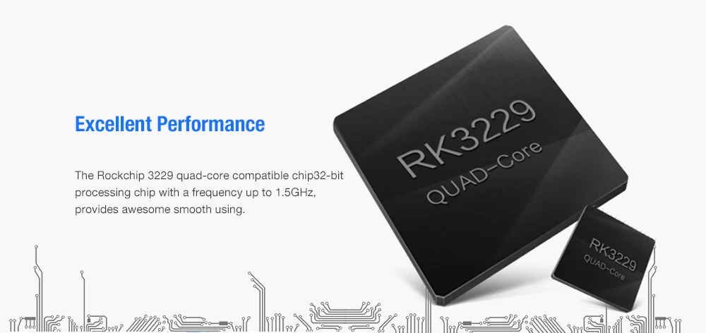 Q96 Умный домашний ТВ-бокс на Rockchip 3229 Android 8,1 1 ГБ ОЗУ 8 ГБ EMMC 2,4 ГГц WiFi 100 Мбит/с H.264 H.265 телеприставка поддерживает 4K 60fps