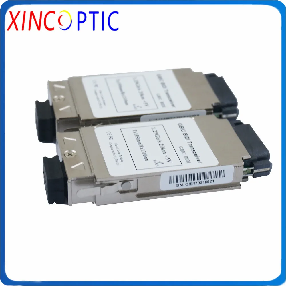 1 25 Гбит/с GBIC WDM 20 км 1310/1490nm SFP ГБ/сек. двунаправленный Оптический Трансивер