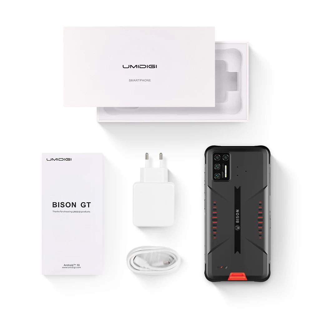 UMIDIGI Зубр GT 8 ГБ + 128 глобальная версия смартфона Водонепроницаемый IP68/IP69K прочный