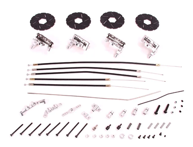 

CNC precision machining 4-wheel wired control brake system for ROVAN ROFUN KM HPI BAJA 5B 5T 5SC