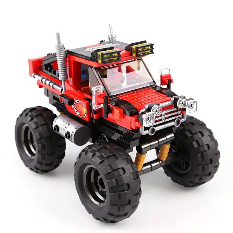 XB03025 XingBao 03024-27 техника внедорожник Супер Грузовик строительные блоки автомобиль грузовик автомобиль для детей игрушка на подарок для мальчика - Цвет: XB03025