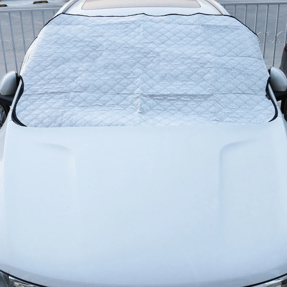 

SUV Universal Car Windshield All Weather Snow Cover & Sun Shade Protection Cover Fits Most of Car