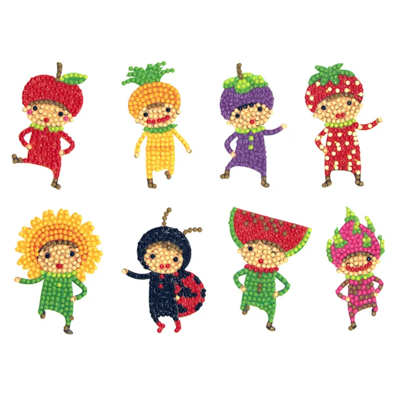 

Cute Cartoon Mini Pattern DIY Diamond Painting Stickers Diamond Embroidery Cross Stitch Home Decoration Children Gift Art Crafts