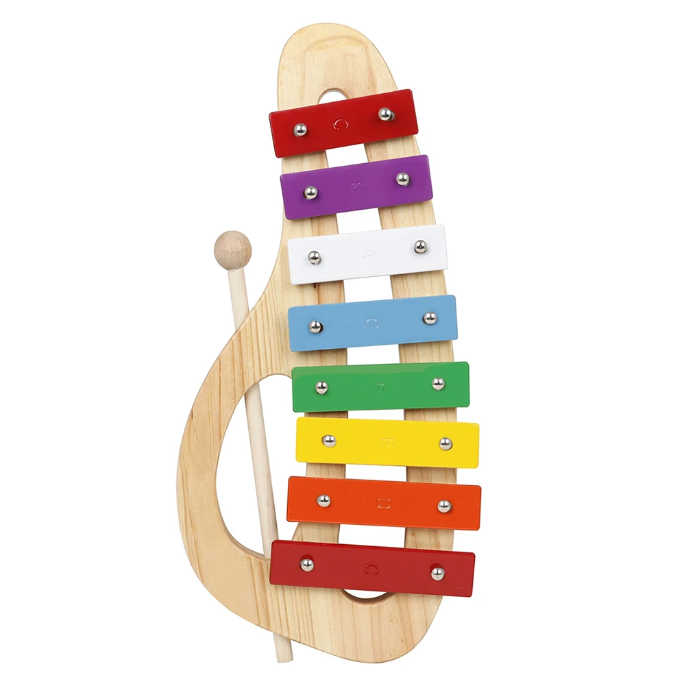 

Early Educational Music Knocking Wood Piano with Stick Hand Percussion Baby Instrument Kid Child Funny Sensory Toy
