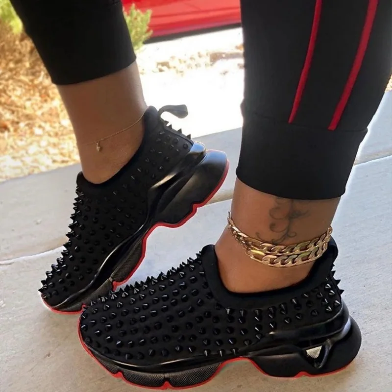 

Shoes Sneakers Superstar Woman-shoes Platform Fashion Large Roses Casual 2021 Thick Sole Fabric Scandals Rome Basic Lace-Up Summ