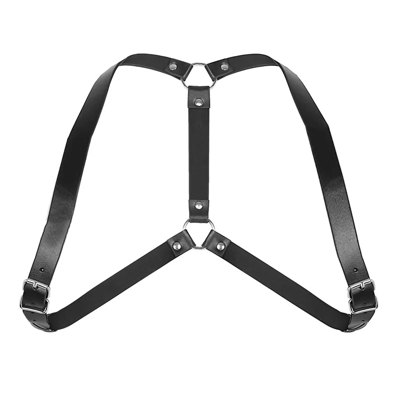 БДСМ кожаный ремень для мужчин гей Мышцы Грудь бондаж экзотическая Пряжка тела