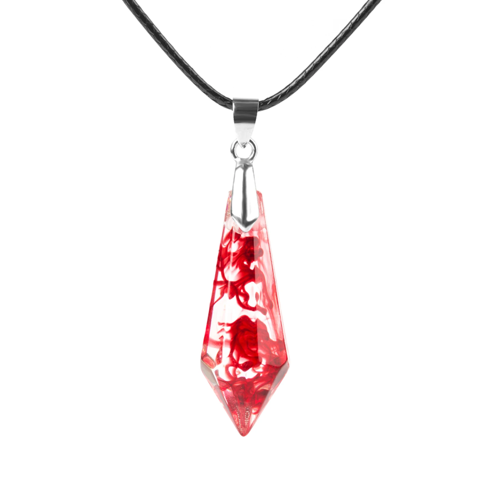 Подвеска KCALOE 7 цветов черная Вощеная Веревка ручная работа эпоксидные украшения