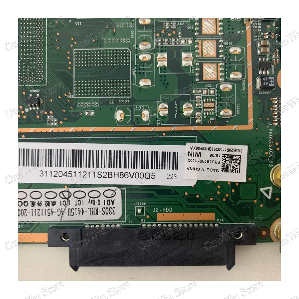FRU 5B20R11503 для Lenovo Ideapad 330S-15IKB 81F5 330S-15 7000-15 оригинальный ноутбук интегрированная