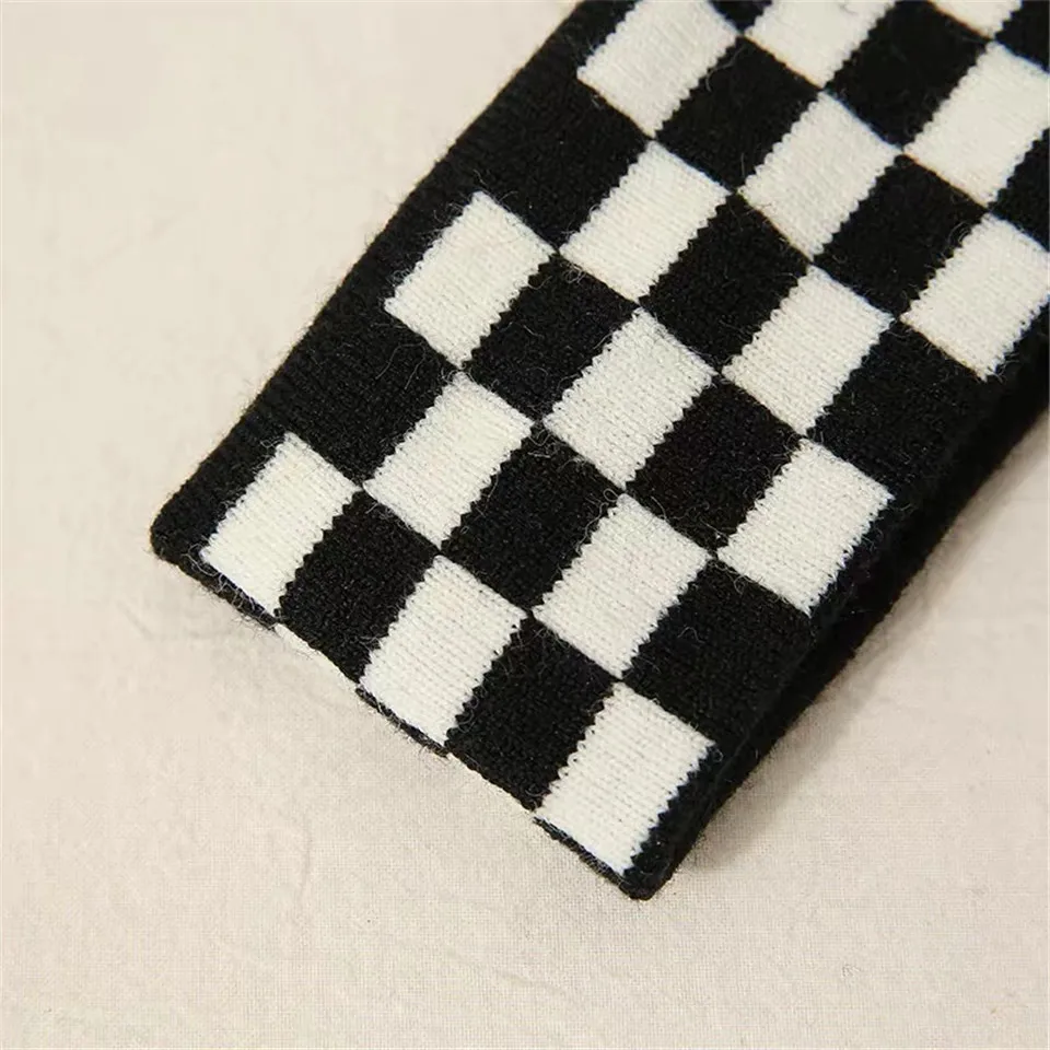 Зимняя теплая одежда в полоску повязка на голову женская вязаная чалма с