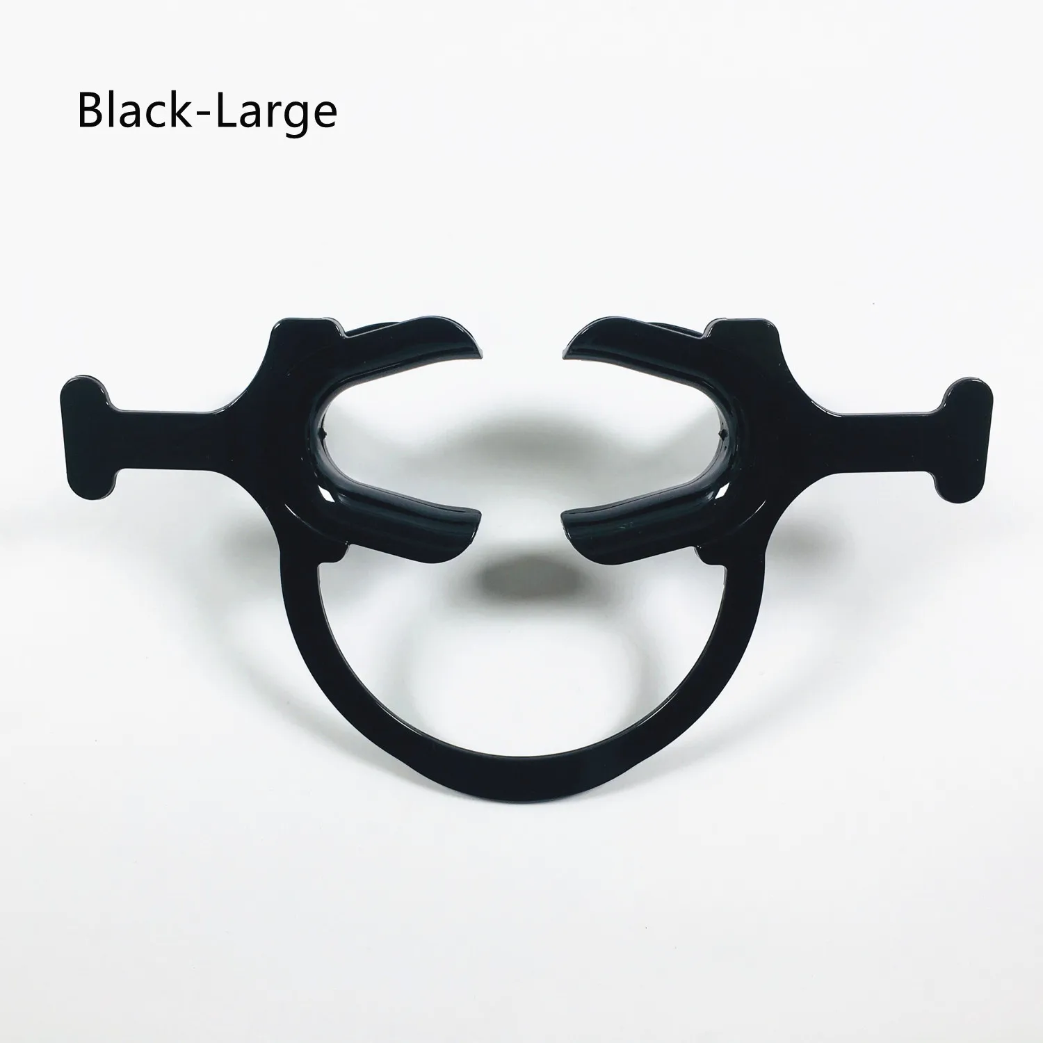 

5~100pcs Dental Mouth Opener C-Type Expander Lip Cheek Retractors With Handle Black Large