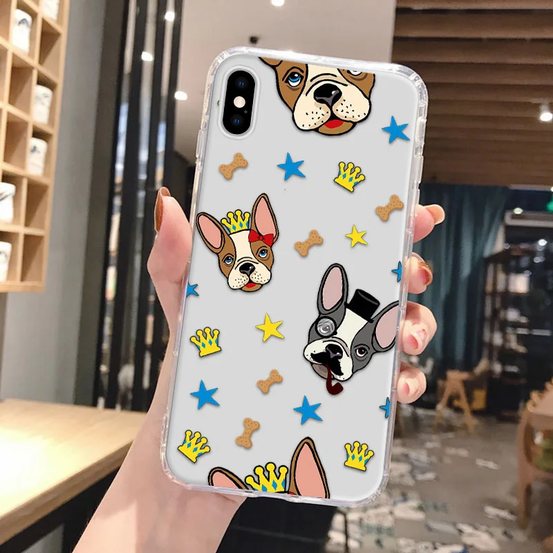 

Soft TPU Case For iPhone 11 Pro Max Cases Funda on iPhone 12 Pro Max Mini XR 7 8 SE 2020 XS X 6 6S Plus Transparent Phone Cover